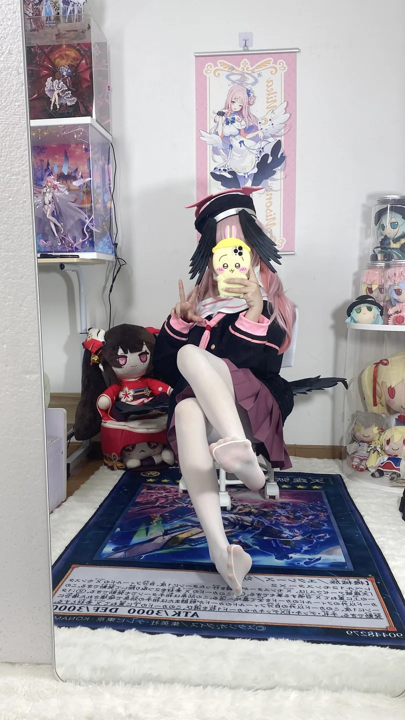 白栎Shirly - 蔚蓝档案·下江小春 [35P,7V-655MB] tg@simisebaisi 【丝足阁】034.webp